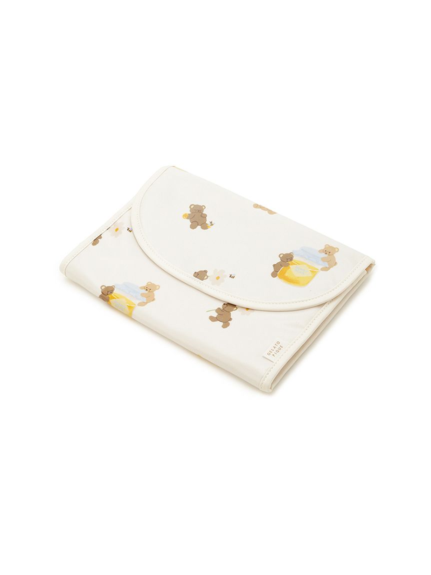 ハニーベア柄母子手帳ケースM(母子手帳ケース)|ルームウェア ハニーベア柄母子手帳ケースM(母子手帳ケース)|ルームウェア