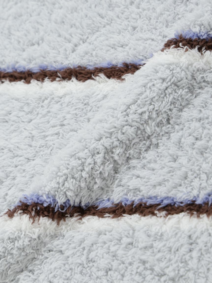 ジェラートボーダーブランケット(ブランケット)｜ルームウェア