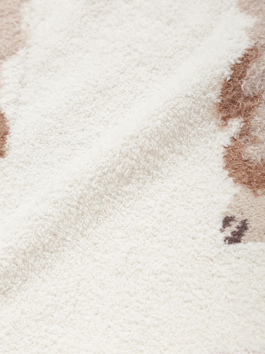 プードルジャガードプランケット(ブランケット)｜ルームウェア