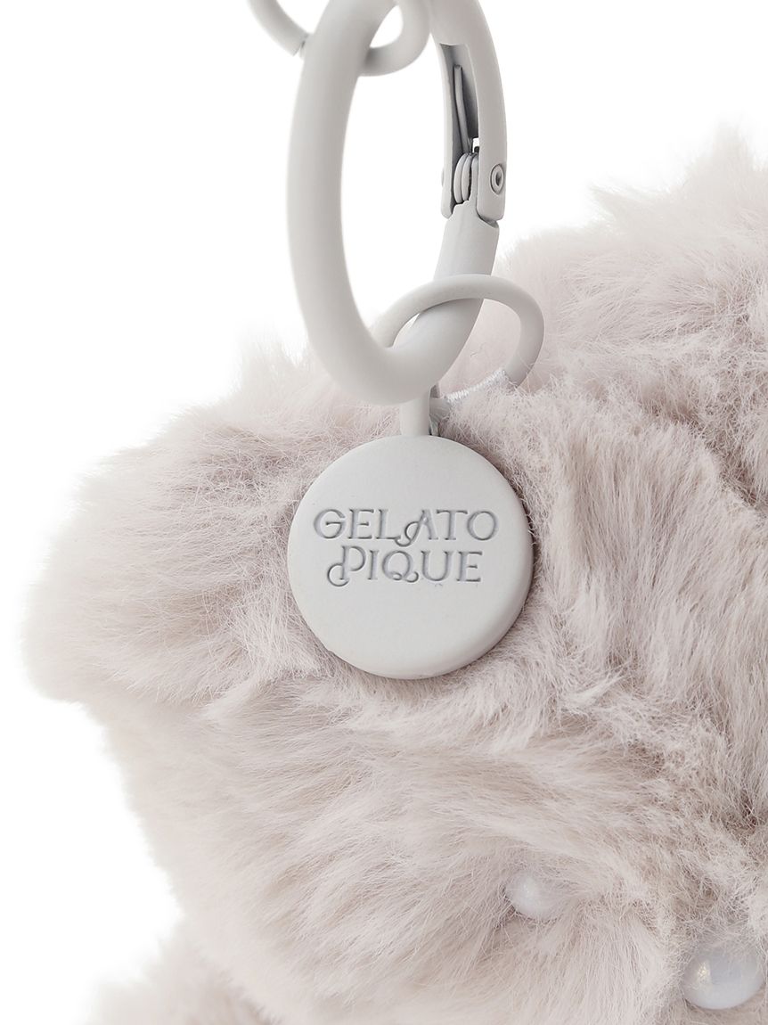 ファーベアビーズチャーム(その他)｜ルームウェア・パジャマ通販の