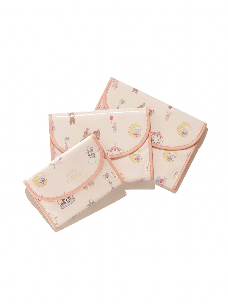 販路限定】総柄母子手帳ケースS(母子手帳ケース)｜ルームウェア