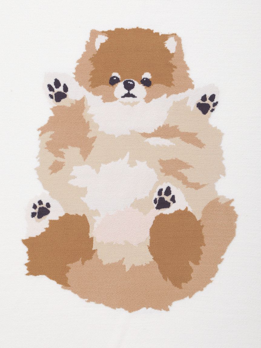 ドッグジャガードブランケット(ブランケット)｜ルームウェア・パジャマ