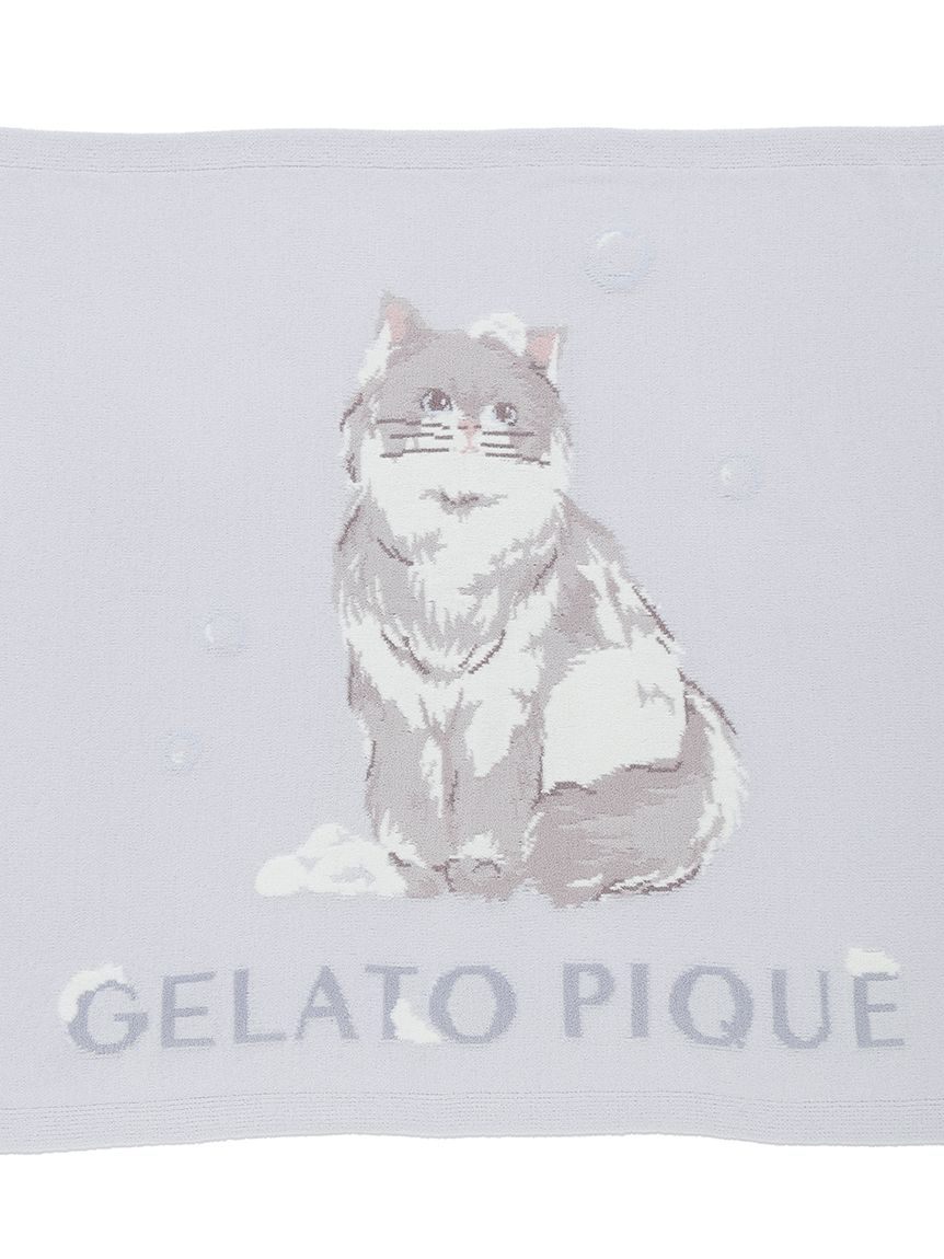 バスタイムCATブランケット(ブランケット)｜ルームウェア・パジャマ