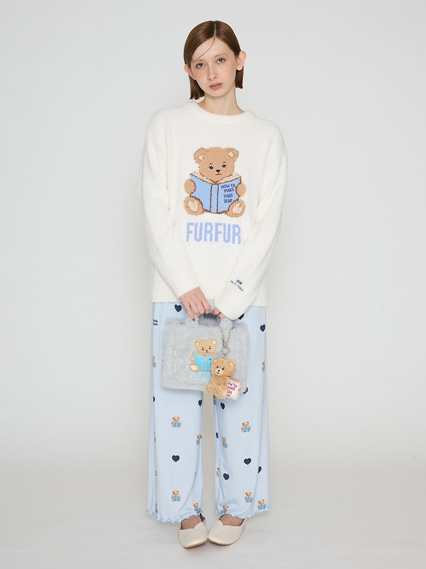 FURFUR×gelato pique】ベアモチーフチャーム(その他)｜ルームウェア