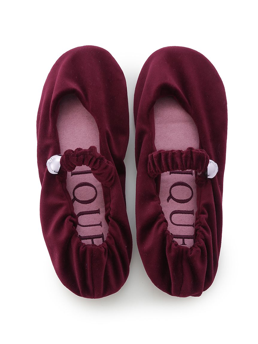 ベロアルームシューズ(ルームシューズ)｜ルームウェア・パジャマ通販の