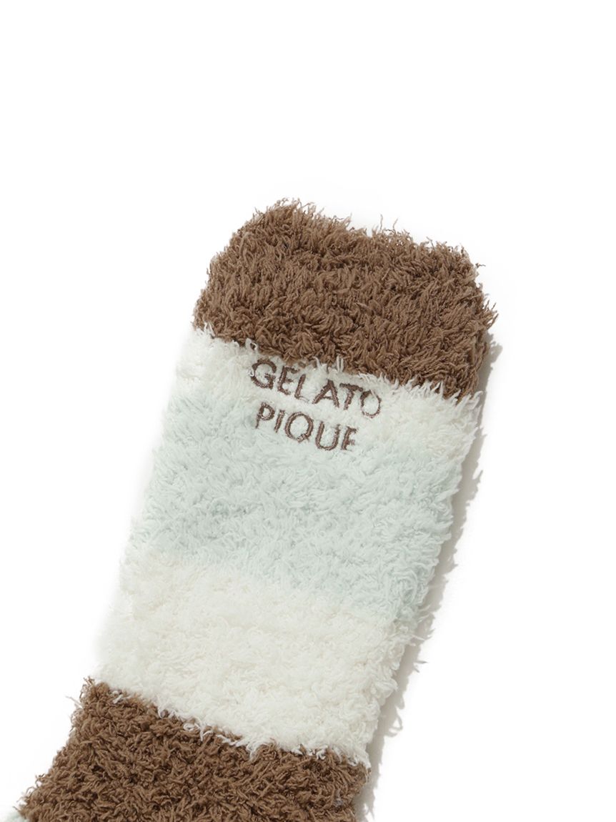 ジェラートランダムボーダーソックス(ソックス)｜ルームウェア