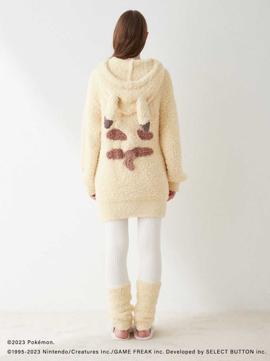 2セット　ジェラートピケ　ピカチュウ　フーディ&レッグウォーマーレギンス gelato pique】ジェラート ピカチュウフーディ＆レッグウォーマー