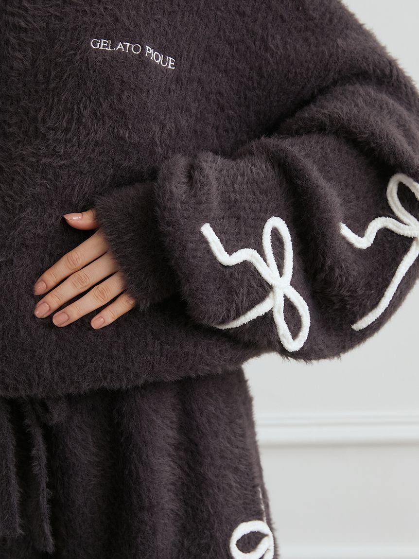 リボンフェザーロンパース(ワンピース)｜ルームウェア・パジャマ通販の