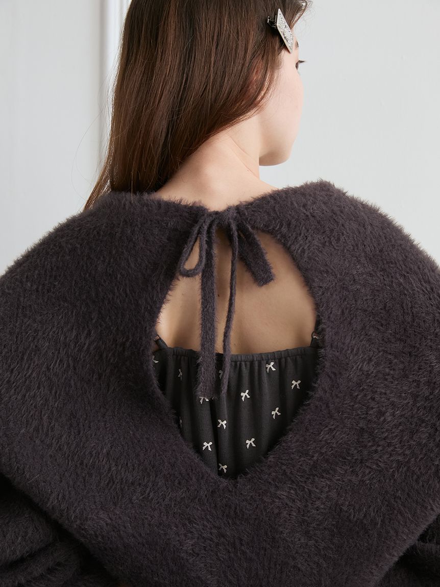 gelato pique バーガンディ リボン ルームウェア F gelato pique