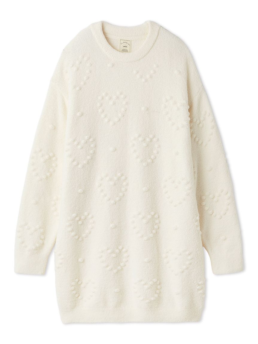 ハート柄ワンピース(ワンピース)｜ルームウェア・パジャマ通販の