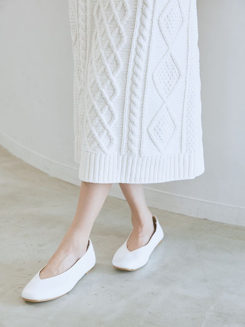 【フォロワー&リピーター商品】ホワイトフレア定価➕手数料➕送料だけで販売します。 anyfee/大きいサイズ】ニットフレアスカート《セットアップ対応