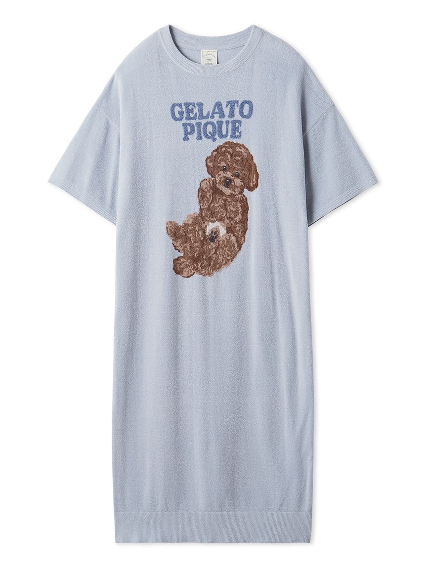 ドッグジャガードワンピース(ワンピース)｜ルームウェア・パジャマ通販