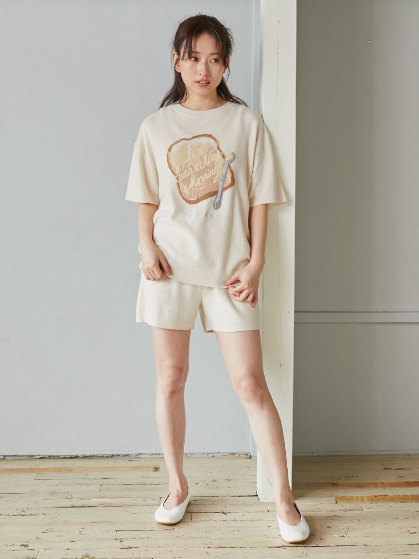 畦ショートパンツ(ショートパンツ)｜ルームウェア・パジャマ通販