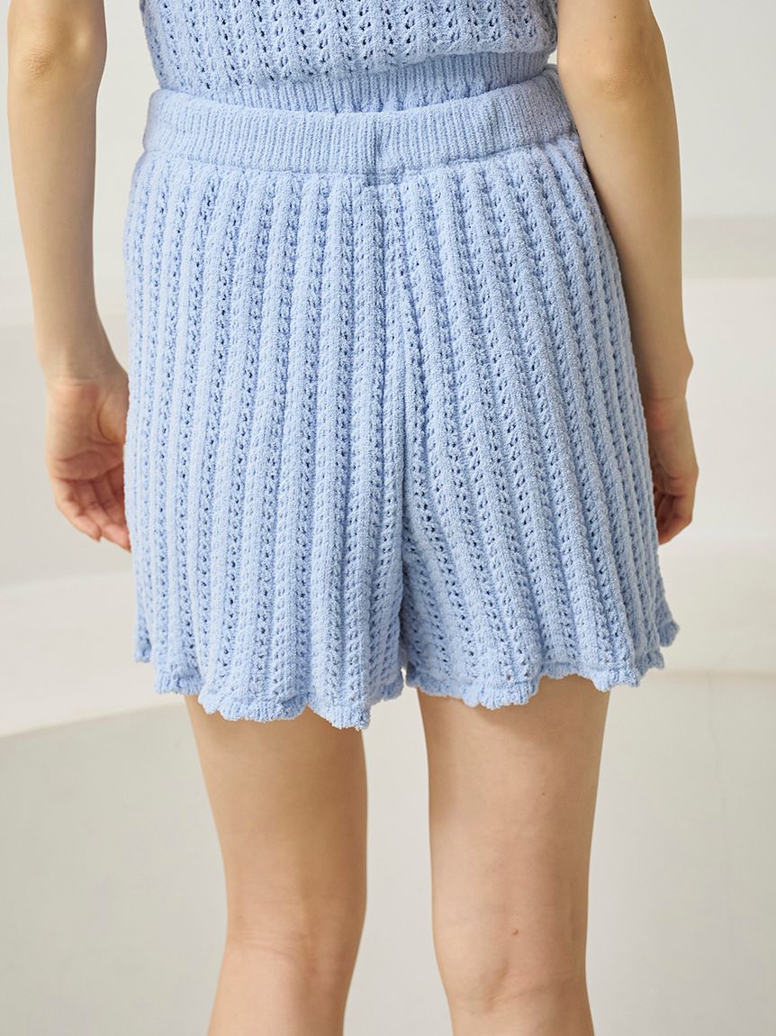 クロシェショートパンツ(ショートパンツ)｜ルームウェア