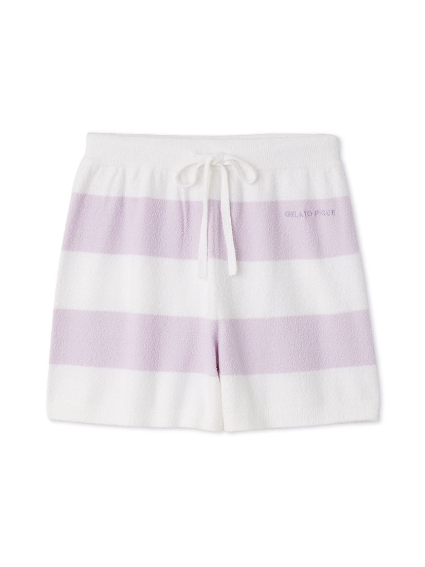 ジェラピケ　ホットスムーズィーハートJQDショートパンツ(NVY-F) ホットスムーズィーハートJQDショートパンツ ジェラートピケ