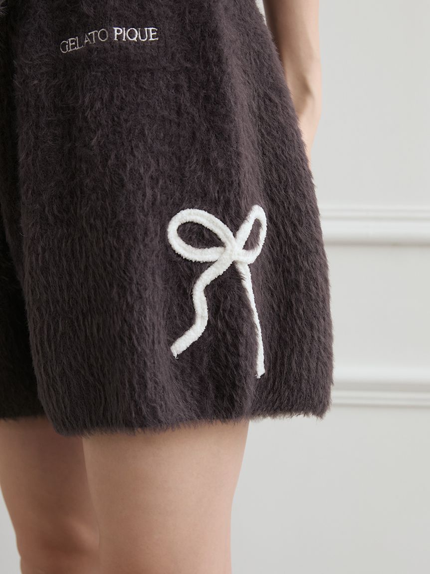 HALLOWEEN】リボンフェザーショートパンツ(ショートパンツ