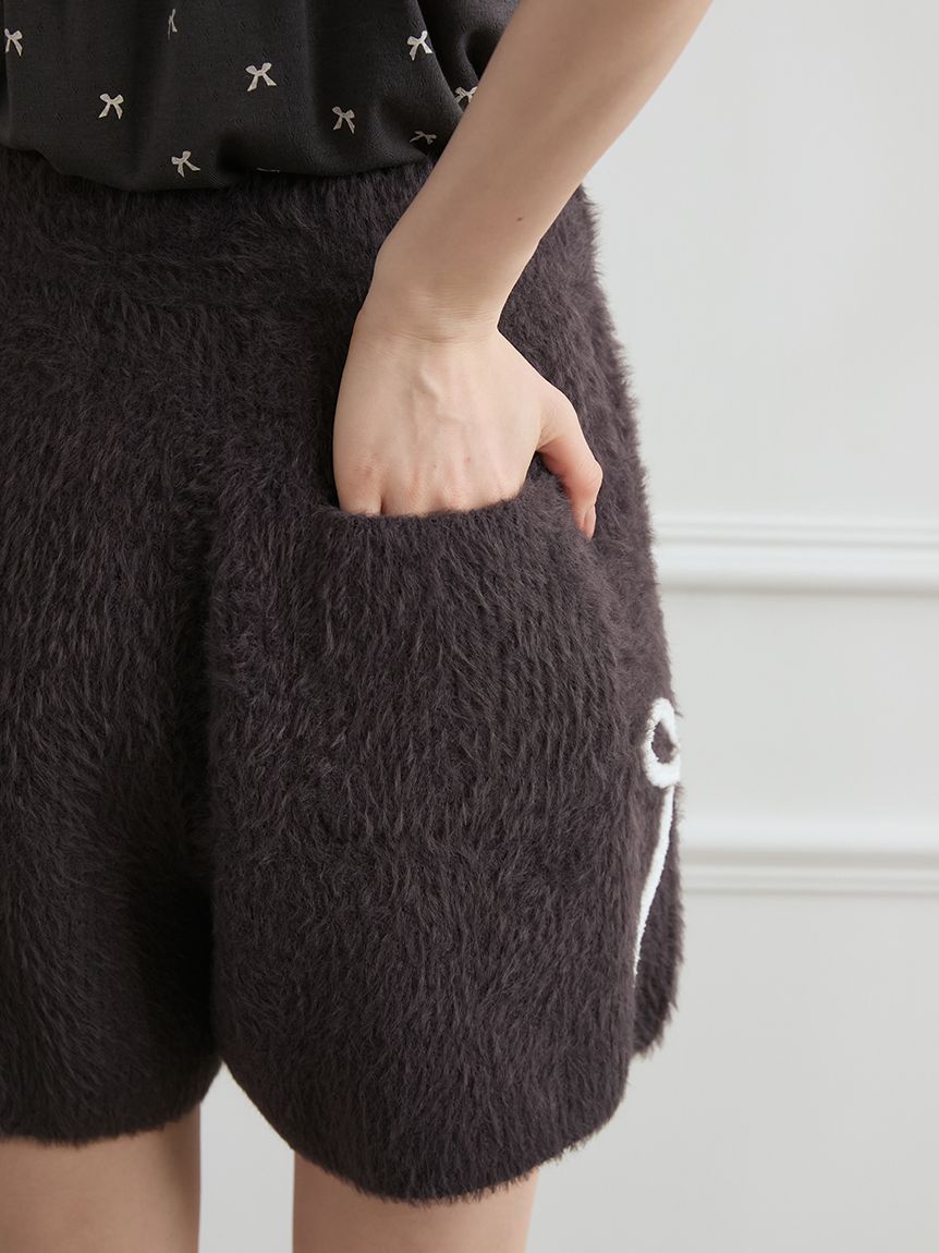 リボンフェザーショートパンツ(ショートパンツ)｜ルームウェア