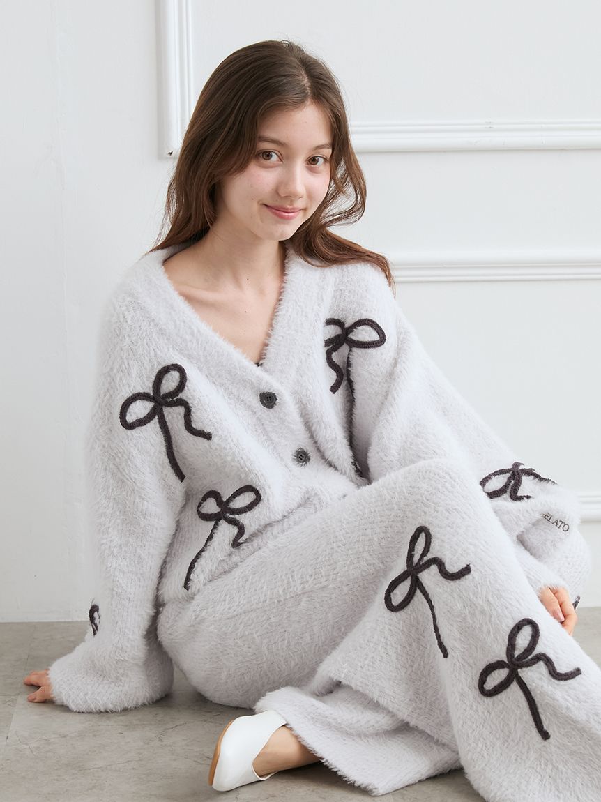 ジェラートピケ【Chocolat＆Framboise】カーディガン＆ロングパンツ ジェラートピケ【Chocolat＆Framboise】カーディガン＆ロングパンツ