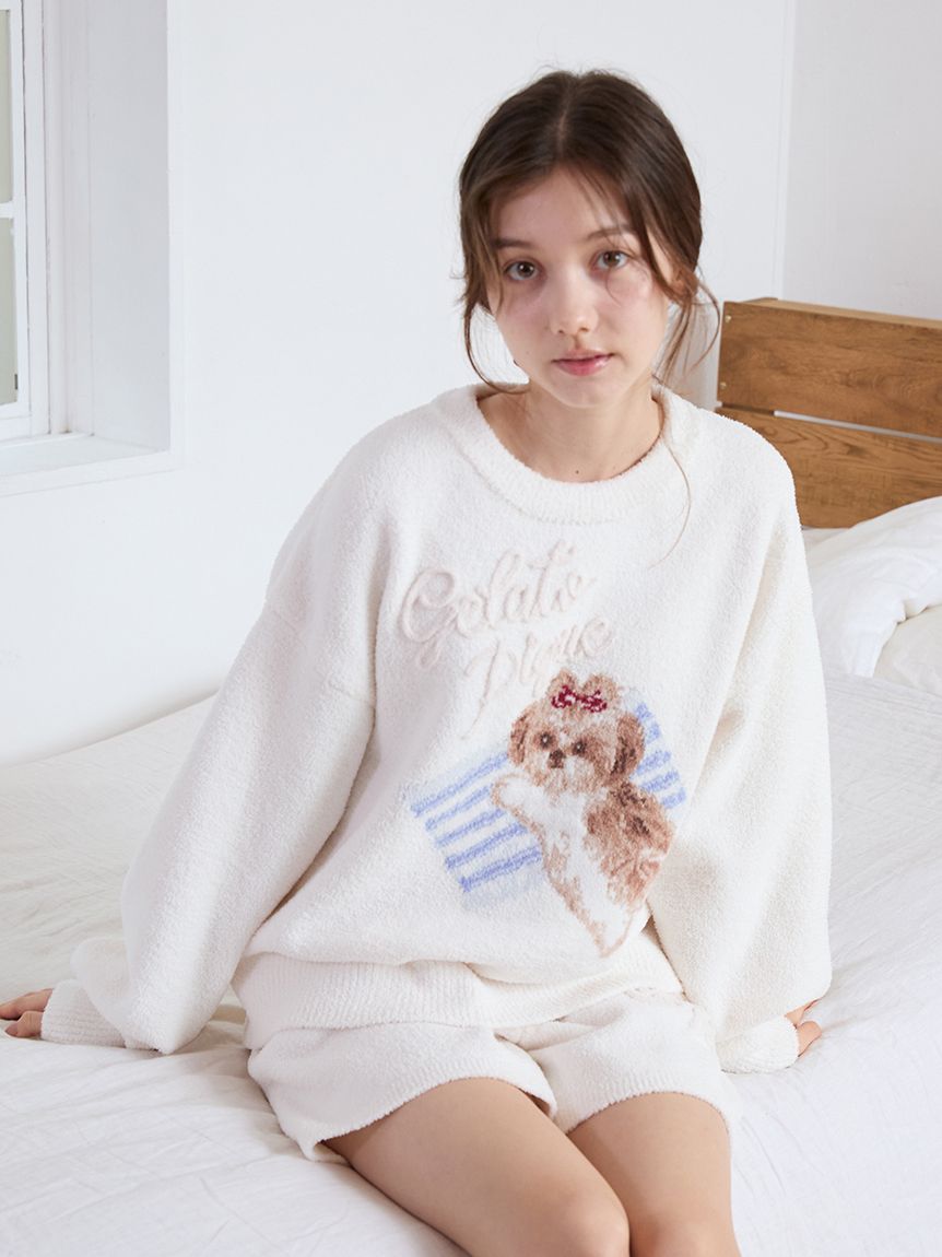 新品未使用　ジェラートピケ ベビモコパンJQDプルオーバー プレッツェル Amazon | [ジェラート ピケ] ベビモコラビットJQDプルオーバー