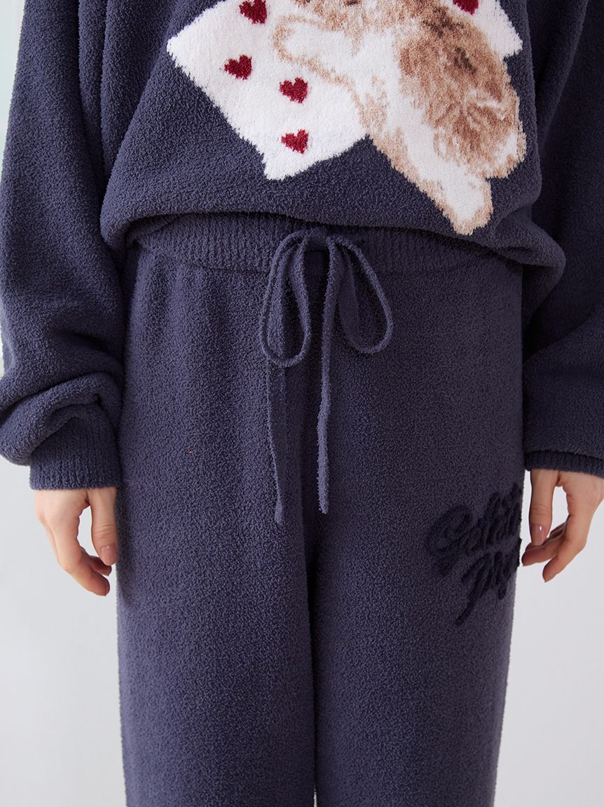 ジェラートピケ　ジェラピケ　ベビモコドットロングパンツ　ピンク　フリー★新品 ジェラートピケ ジェラピケ ベビモコドットロングパンツ ピンク