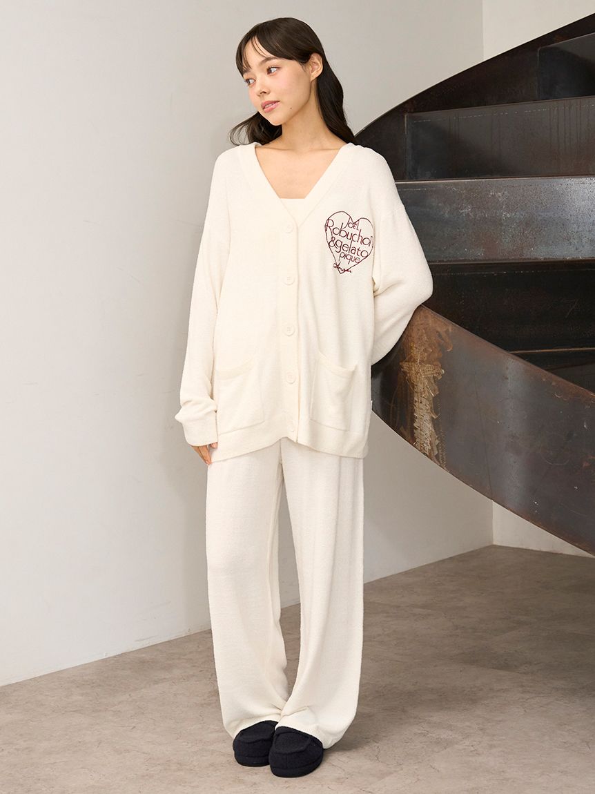 限定価格10/12JOEL ROBUCHONスムーズィーシルクカーデジェラピケ JOEL ROBUCHON】スムーズィーシルクカーディガン(カーディガン