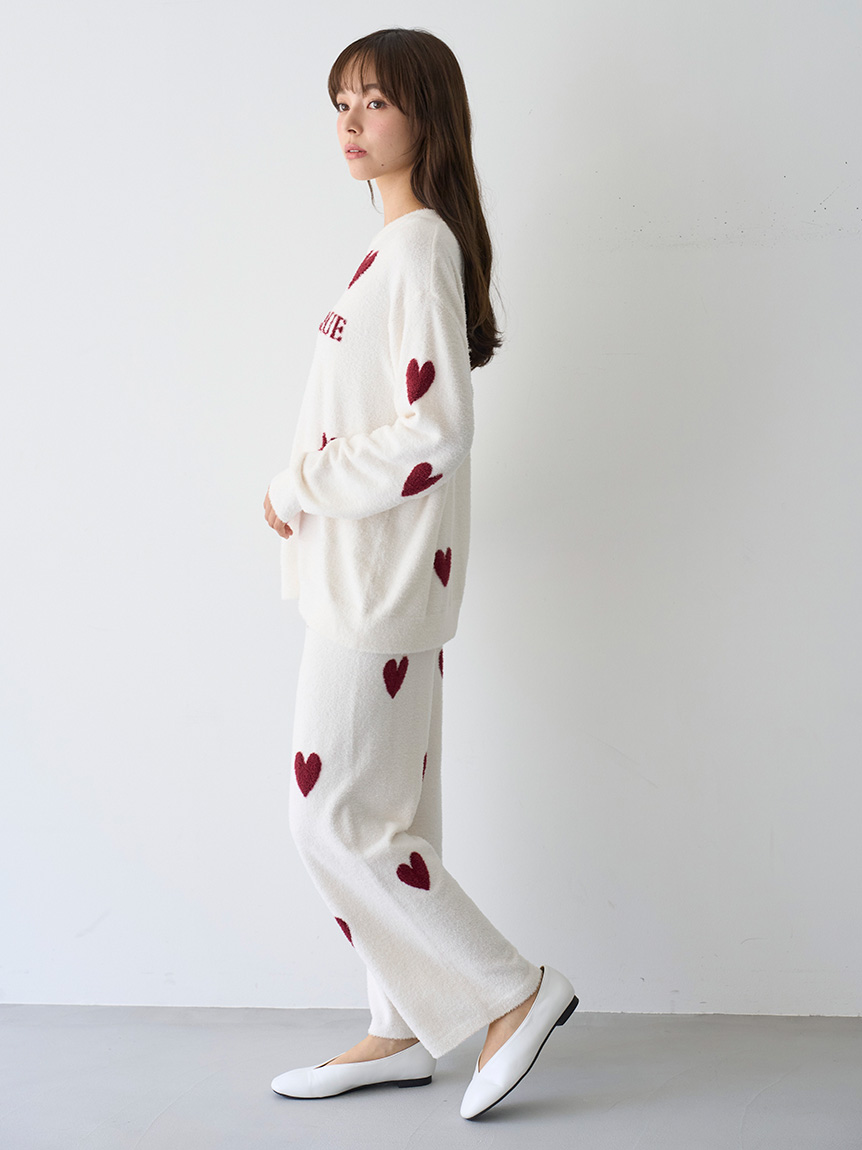 ジェラートピケ ❤︎ホットスムーズィーハートロングパンツ オフィシャルサイト・MASH STORE限定】ホットスムーズィーハート