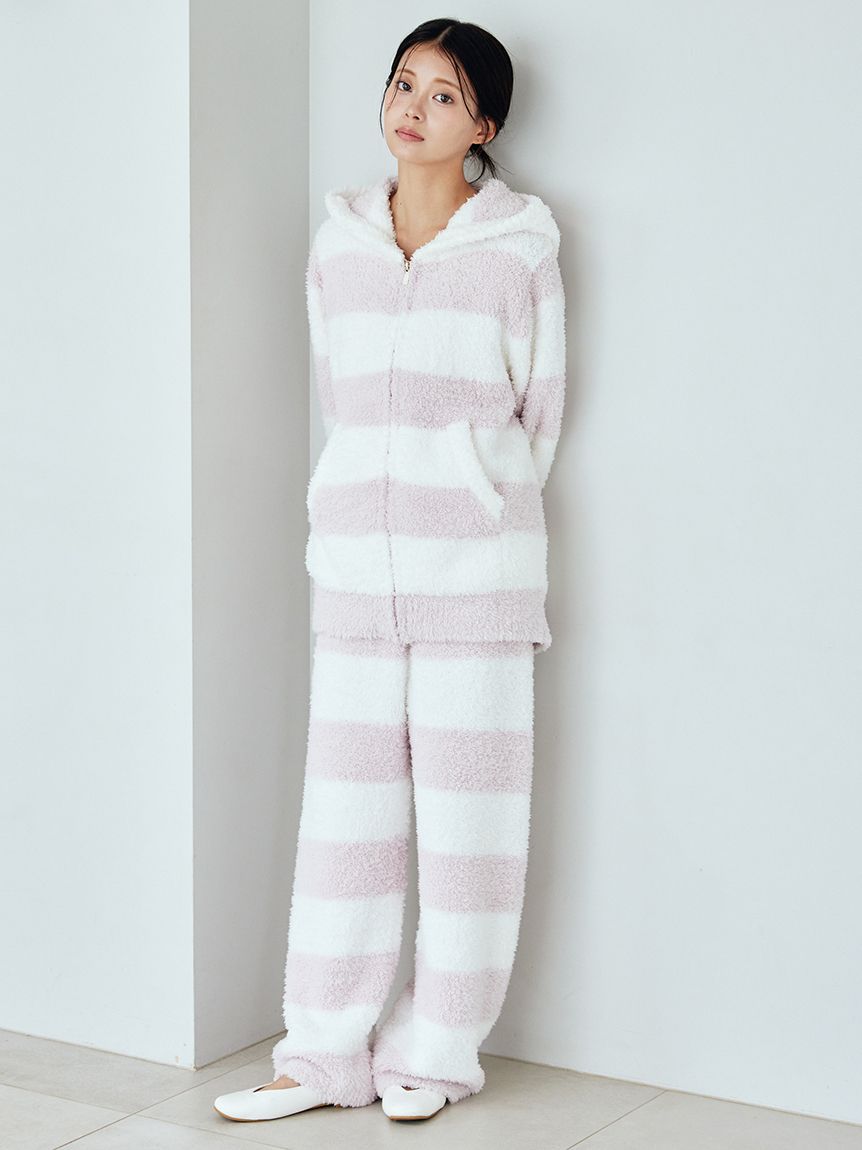 ジェラート2ボーダーロングパンツ(ロングパンツ)｜ルームウェア