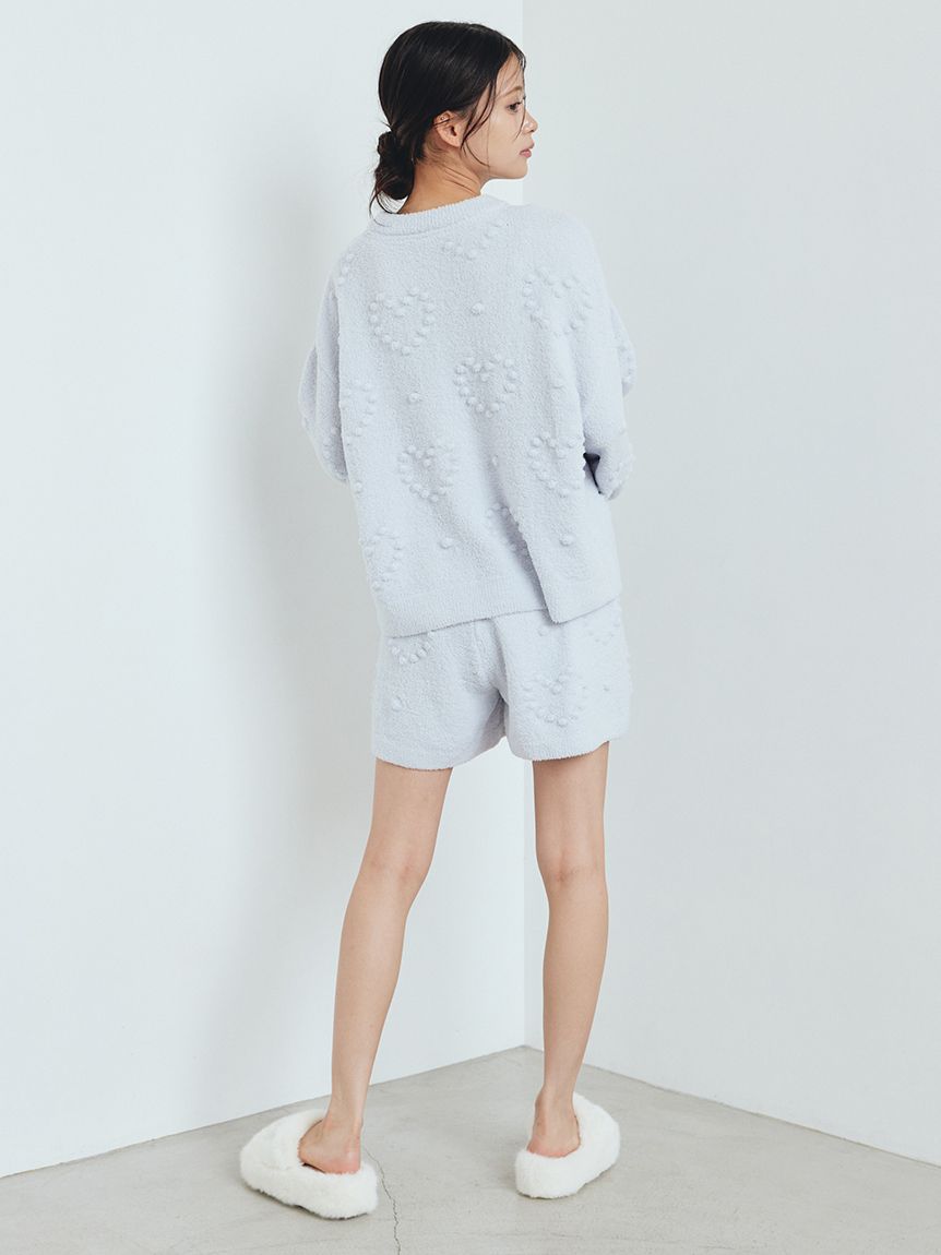 ジェラートピケ　gelatopique ハート　エアモコ　半袖　ショートパンツ ジェラートピケ gelatopique ハート エアモコ 半袖 ショート