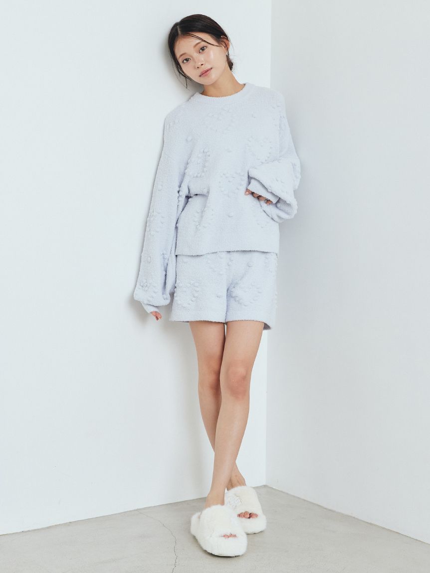 新品♡ ジェラートピケ　ストロベリーパーカ　ショートパンツ　セットアップ 新品♡ ジェラートピケ ストロベリーパーカ ショートパンツ