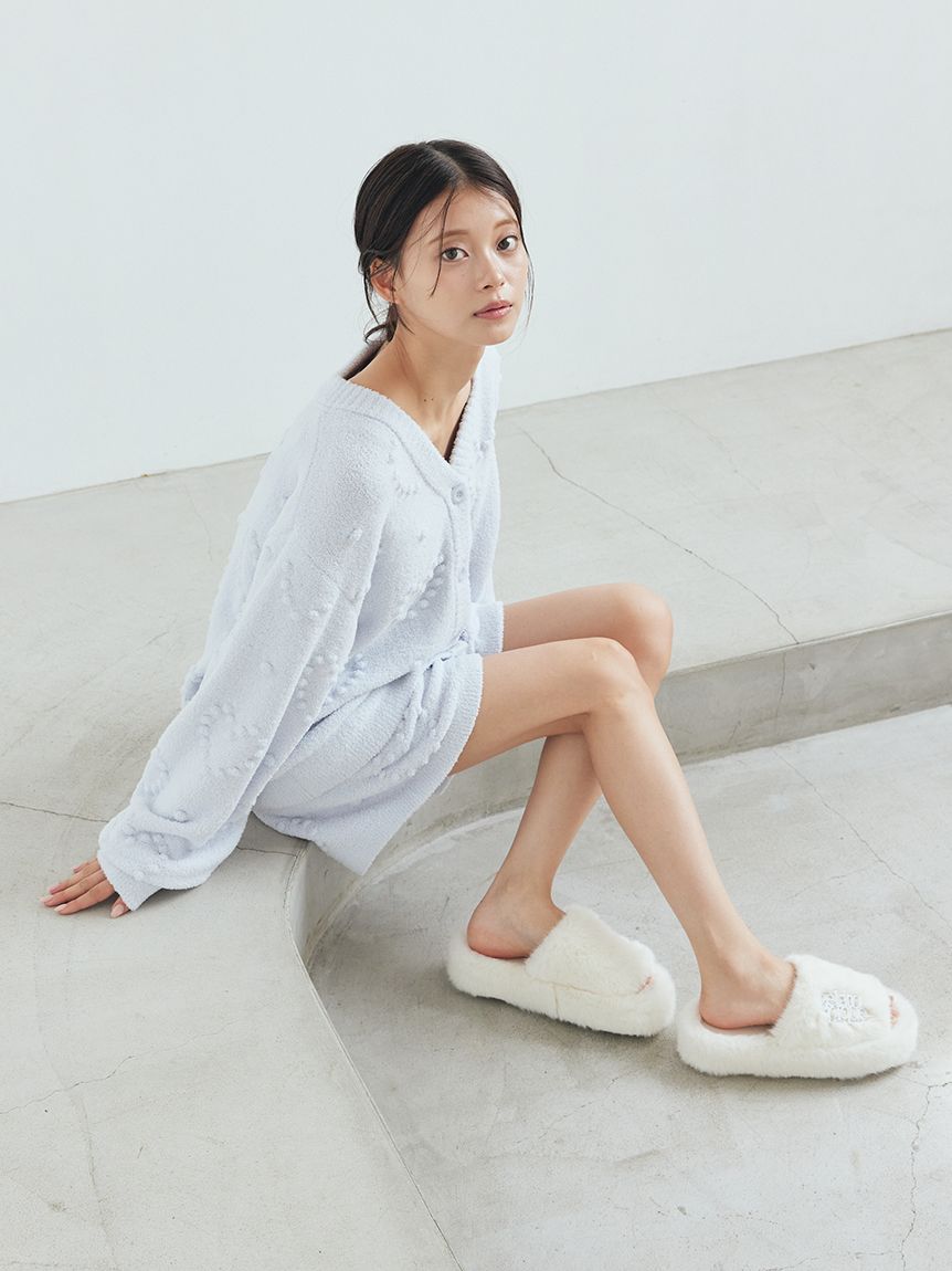 ジェラートピケ　gelatopique ハート　エアモコ　半袖　ショートパンツ ハート柄ショートパンツ(ショートパンツ)｜ルームウェア