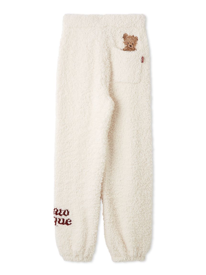 ジェラートスノーベアジャガードロングパンツ レディース ジェラートピケ レディース HOLIDAY ジェラートスノーベアジャガード