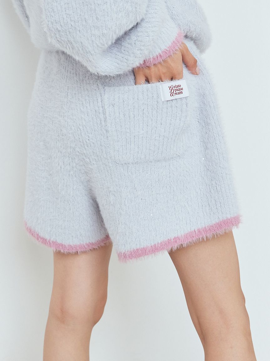 ラメフェザーセットアップ ジェラピケ セール】ラメフェザープルオーバー（ルームウェア/パジャマ）｜gelato