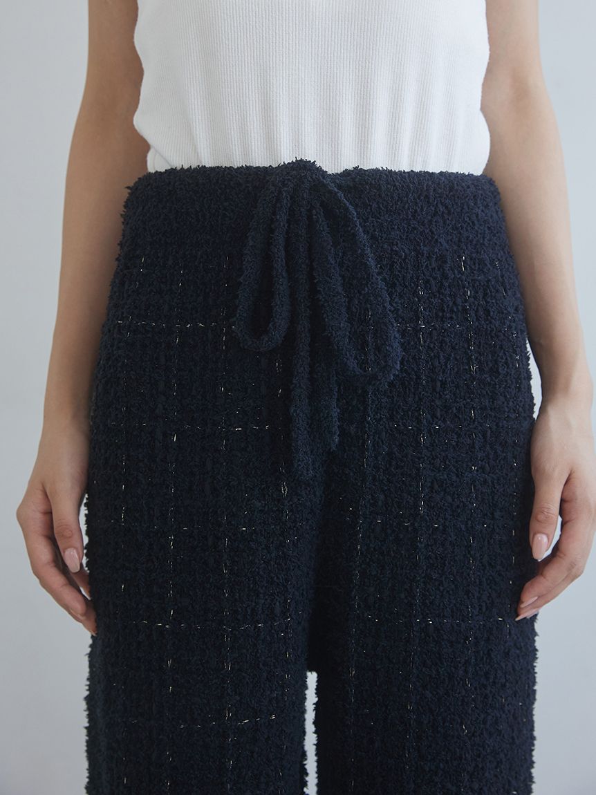 JOEL ROBUCHON】ツイードモコロングパンツ(ロングパンツ)｜ルーム