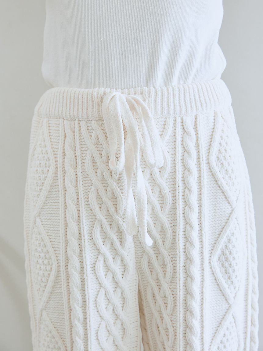 スフレアランロングパンツ(ロングパンツ)｜ルームウェア・パジャマ通販