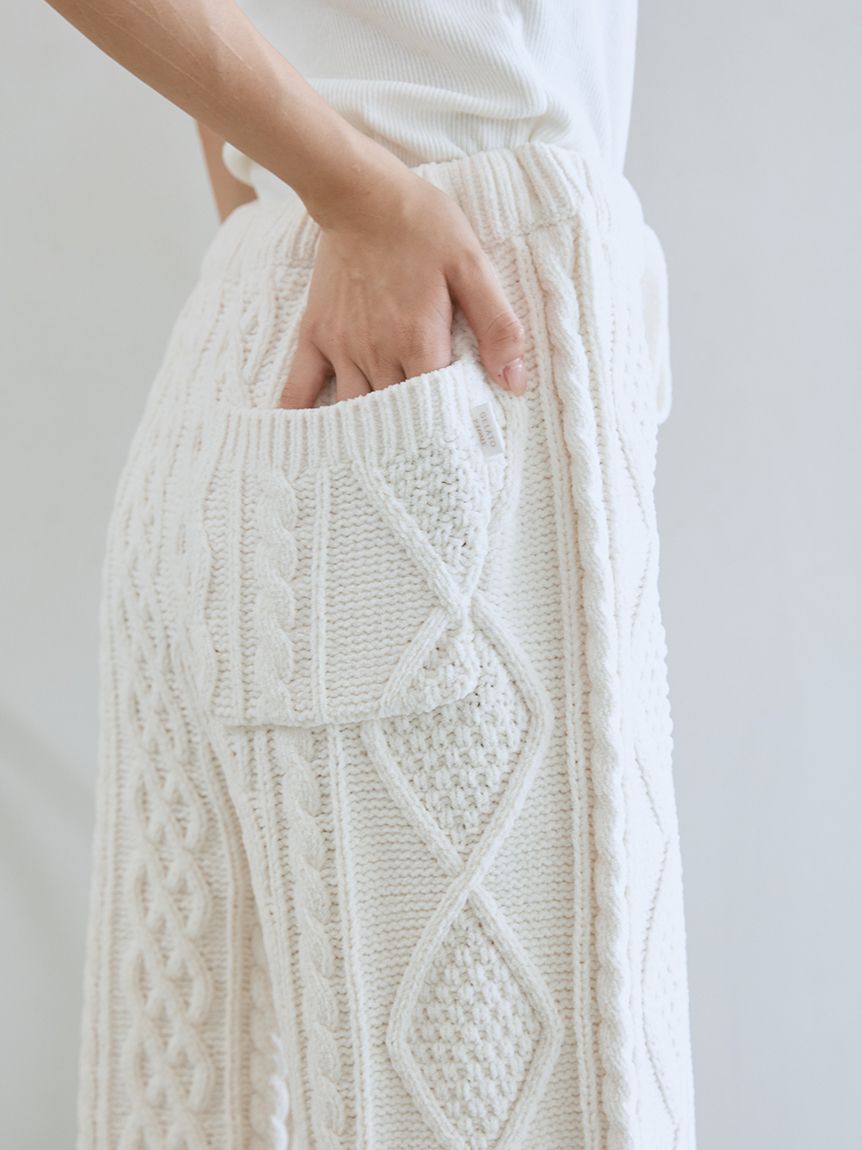 スフレアランロングパンツ(ロングパンツ)｜ルームウェア・パジャマ通販