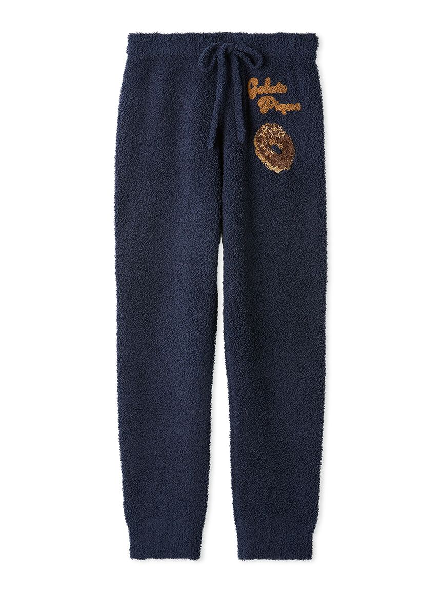 専用　ドーナツベア　上下セット ドーナツ柄ロングパンツ(ロングパンツ)｜ルームウェア・パジャマ通販の