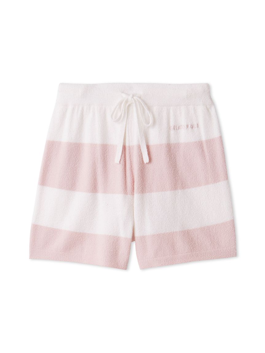 スムーズィー2ボーダーショートパンツ(ショートパンツ)｜ルームウェア