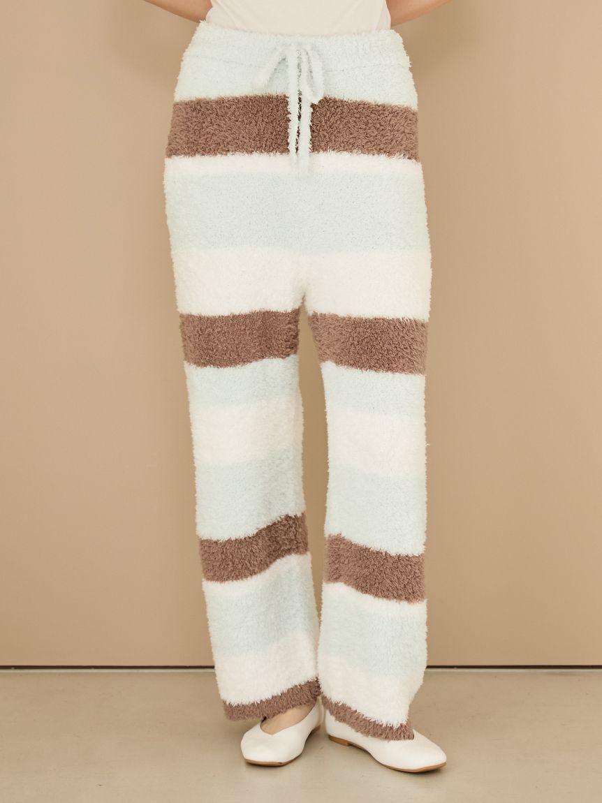 ジェラートランダムボーダーロングパンツ(ロングパンツ)｜ルームウェア