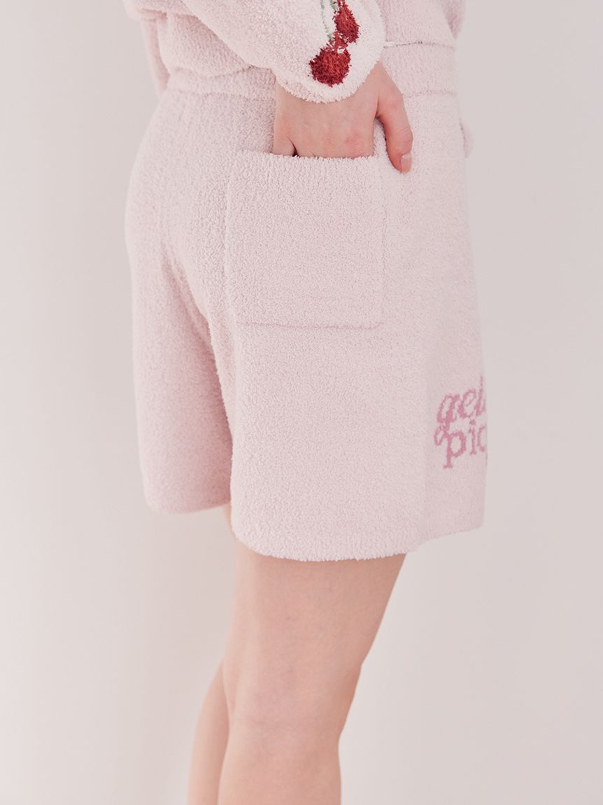 ONLINE限定カラーあり】ベビモコチェリージャガードショートパンツ