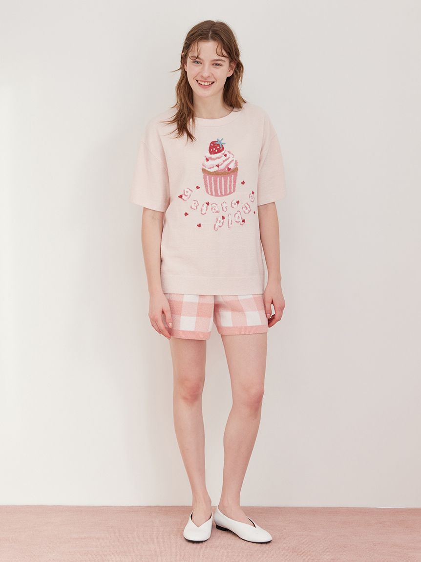 エアリーモコギンガムチェック柄ショートパンツ(ショートパンツ
