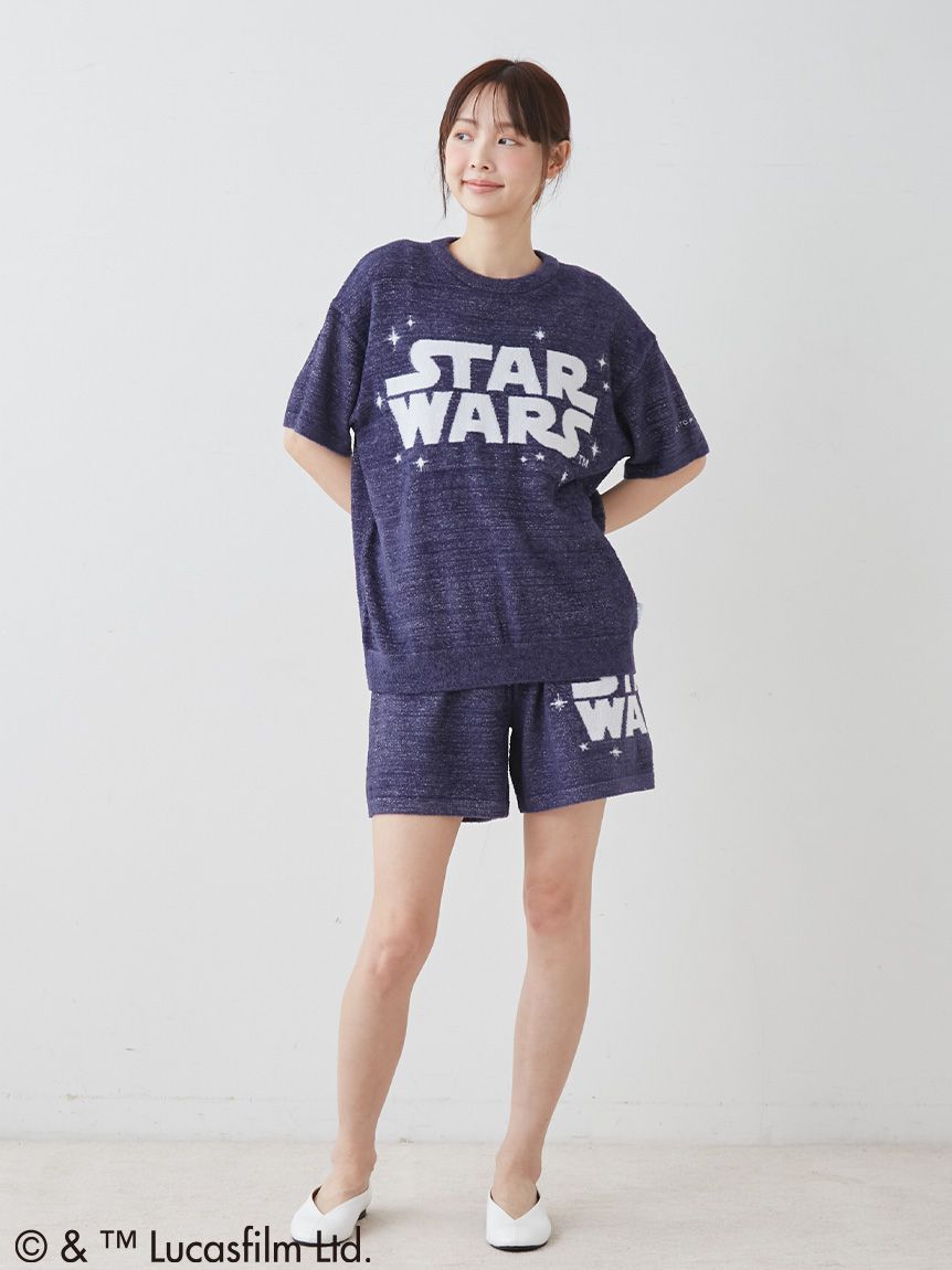 STAR WARS】【レディース】スムーズィーロゴジャガードショートパンツ