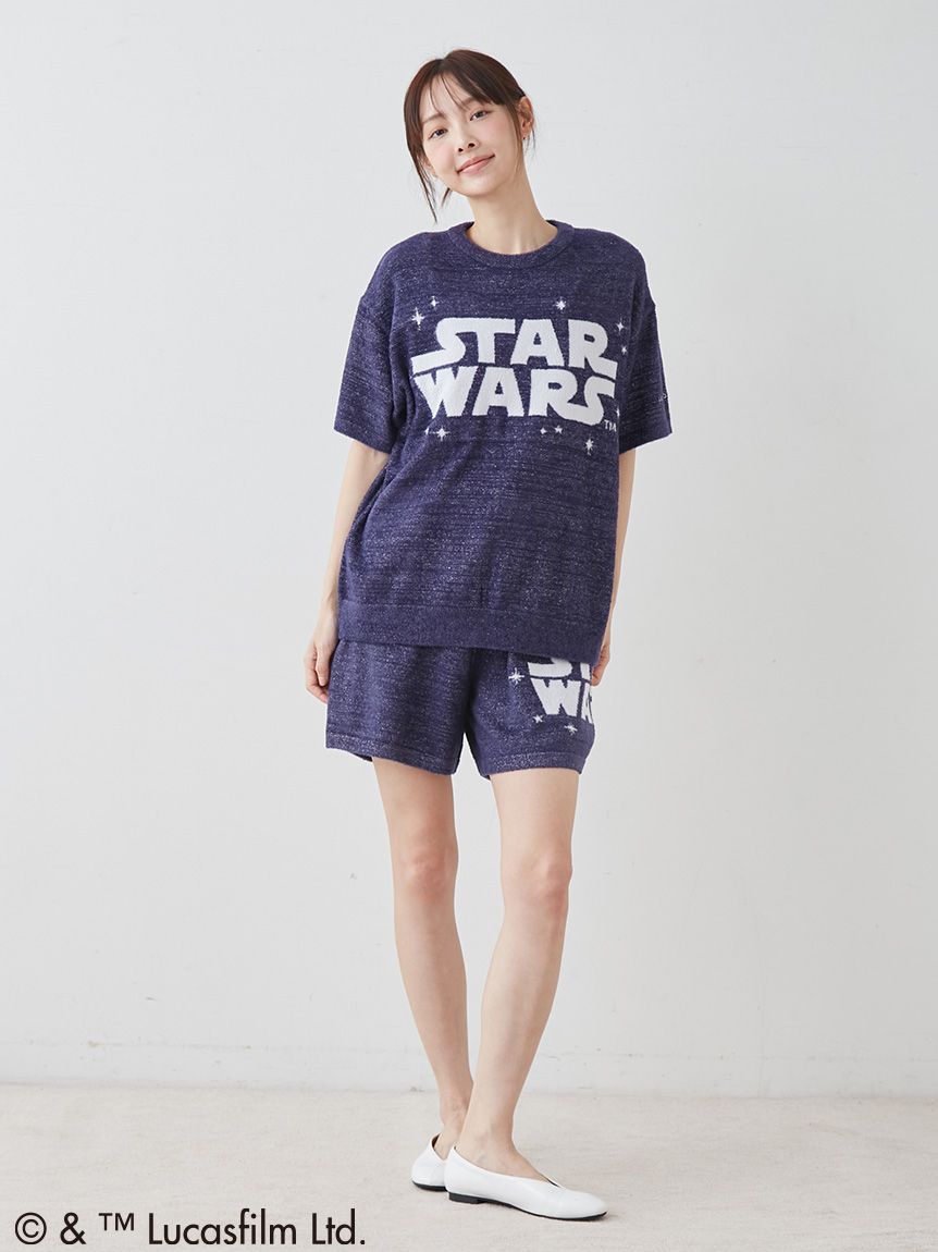 STAR WARS】【レディース】スムーズィーロゴジャガードショートパンツ