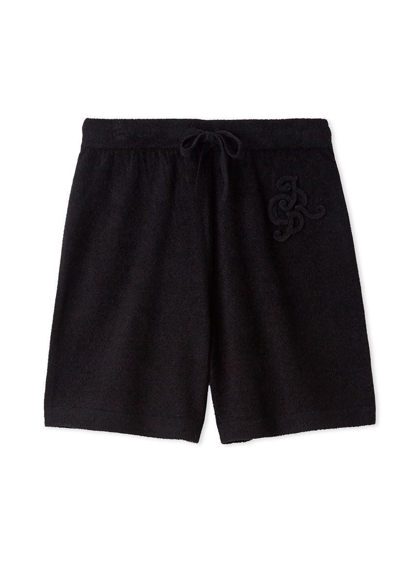 【yumi様】loin.新品cottonsweatpant ショートパンツ(黒) JOEL ROBUCHON】【接触冷感】スムーズィーliteクールワンポイントロゴ