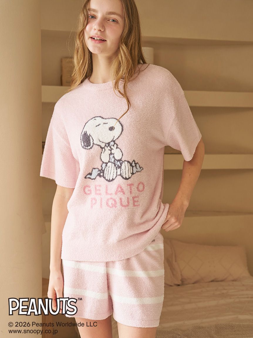 PEANUTS】スムーズィーボーダーショートパンツ(ショートパンツ