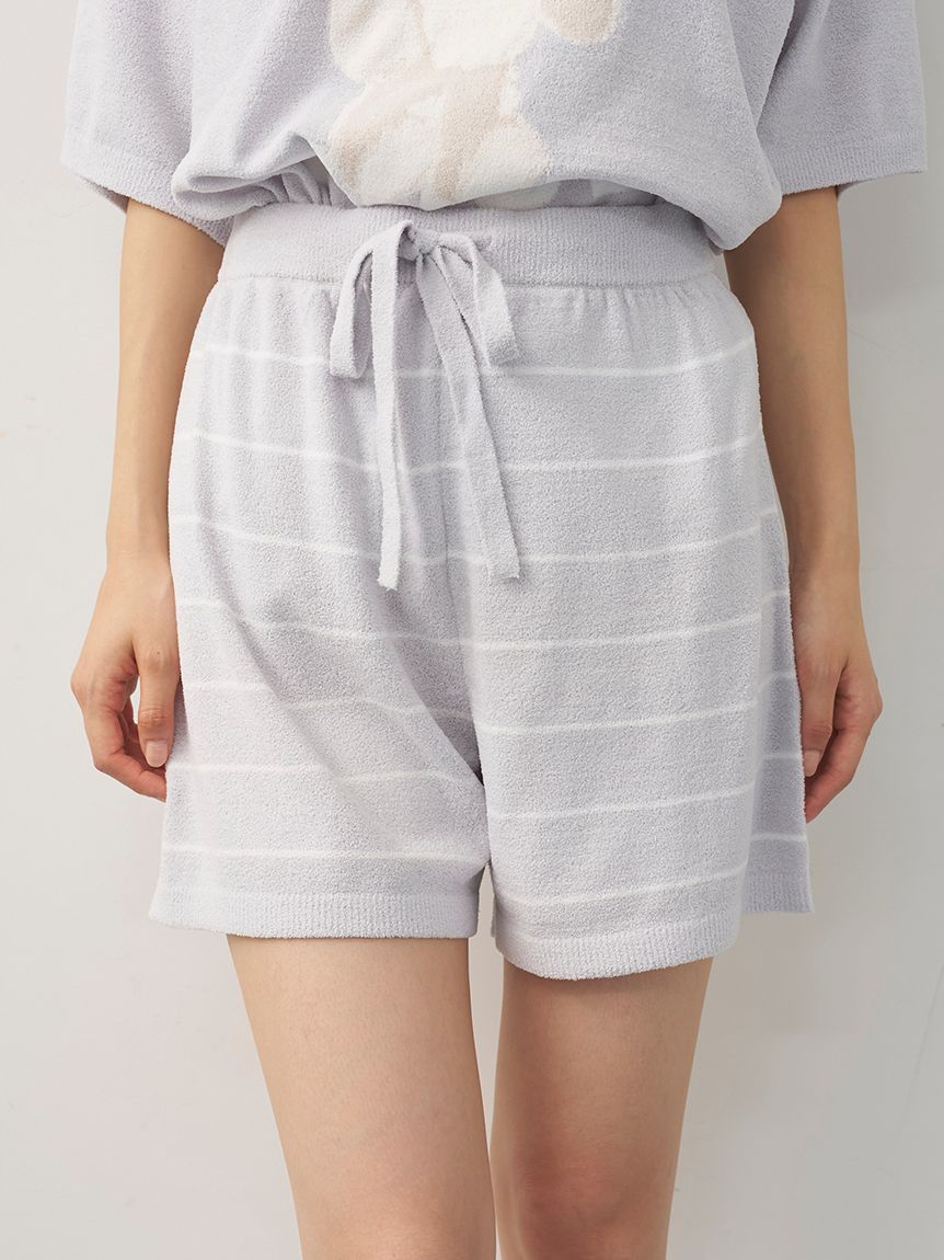モチーフ柄ジャガードショートパンツ(ショートパンツ)｜ルームウェア
