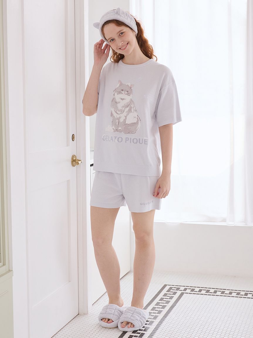 エアリーモコショートパンツ(ショートパンツ)｜ルームウェア・パジャマ