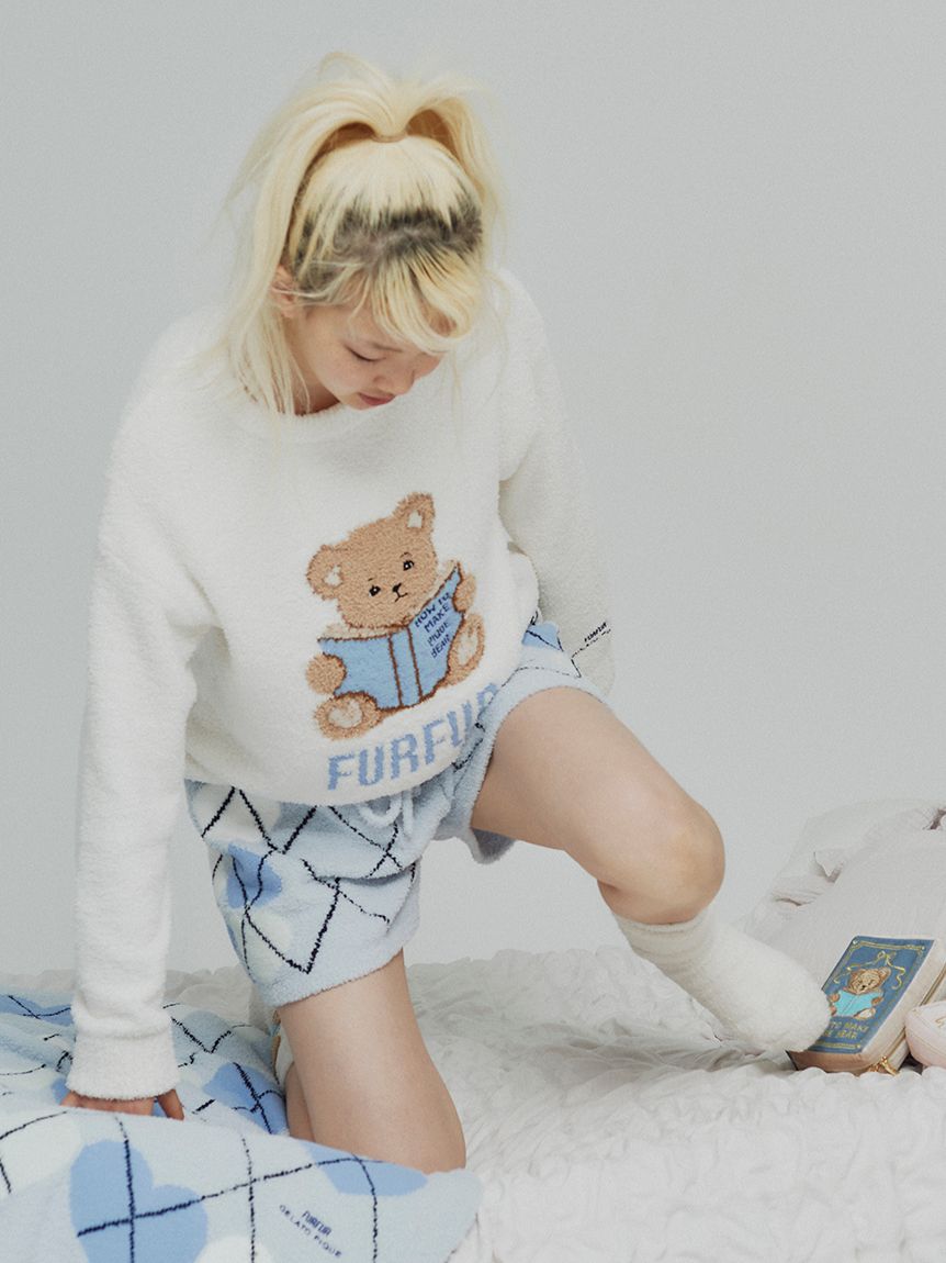 FURFUR】ハートアーガルショートパンツ(ショートパンツ)｜ルームウェア