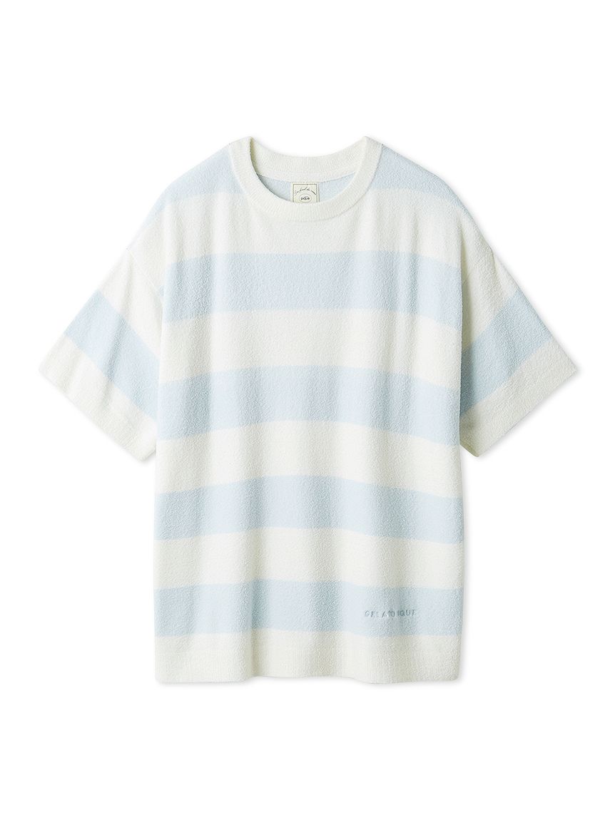 スムーズィーブロックボーダー7分丈パンツ(ロングパンツ