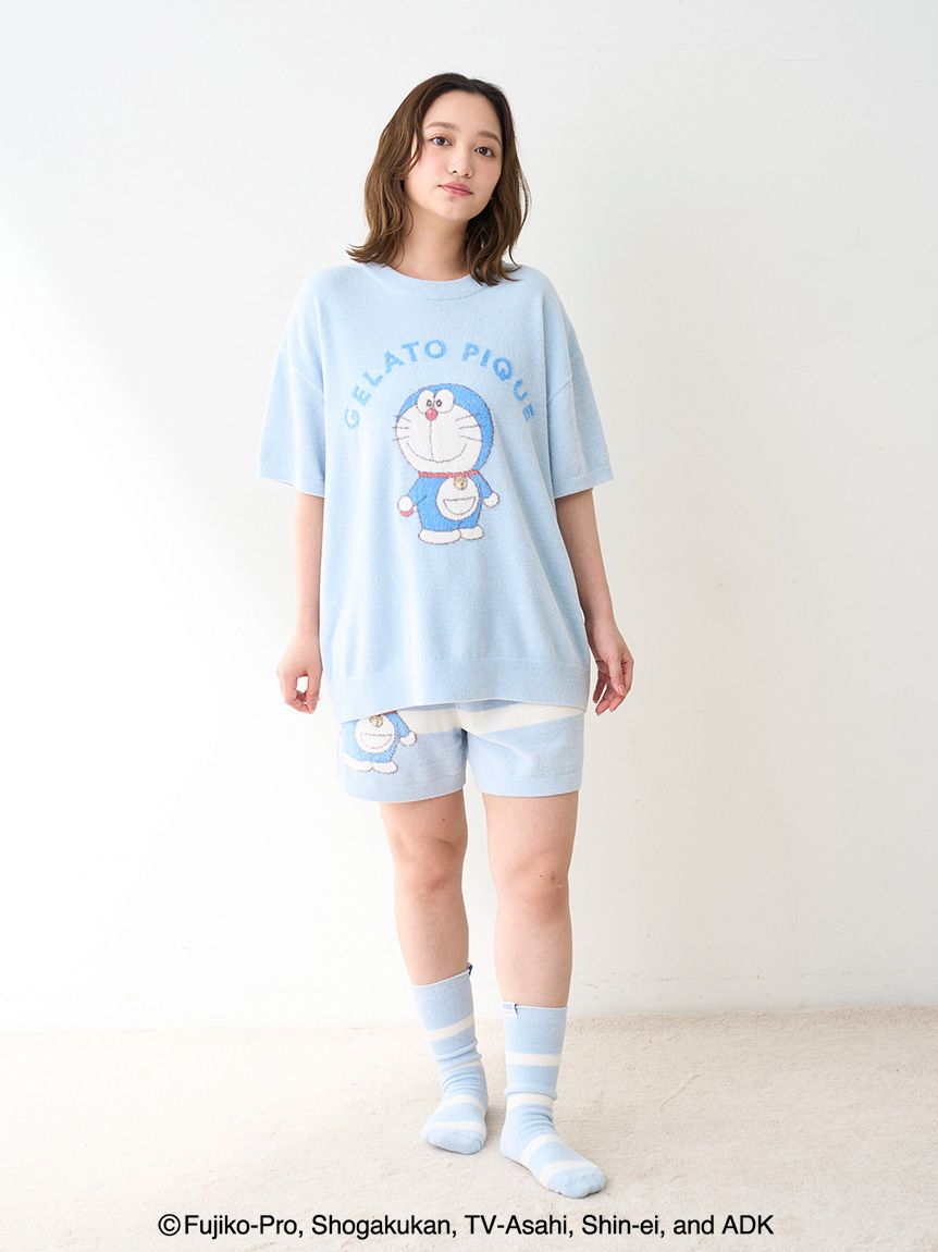 archivo プルオーバー&ショートパンツ　セット ドラえもん】【レディース】ジャガードプルオーバー&ショート