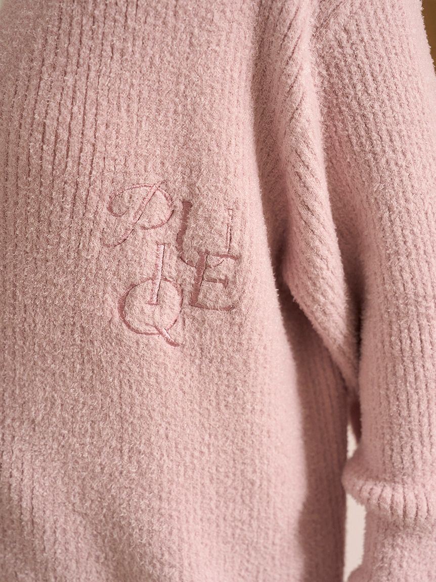 ジェラートピケ ホットスムーズィーリブカーディガン＆リブロングパンツ上下セット ジェラートピケ レディース 調温スムーズィーリブカーディガン